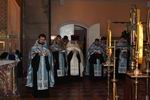 У Різдвяний святвечір єпископ Никодим звершив Літургію св. Василія Великого в Спасо-Преображенському кафедральному соборі.