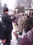 В праздничный день Богоявления в микрорайоне Красная Гора Бердичева духовенство благочиния совершило освящение воды. 