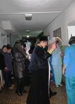 Праздник Богоявления Господня в Житомирской городской больнице №2 и Житомирском областном центре охраны здоровья матери и ребенка.