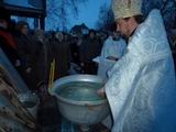 На свято Богоявлення у містечку Черняхів вперше було звершено чин великого освячення води на місцевій водоймі.