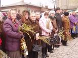У день Входу Господнього до Єрусалиму в Свято-Миколаївському соборі звершено Божественну Літургію.