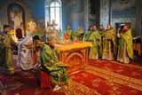 У день пам'яті преподобного Іова Почаївського архієпископ Никодим звершив дияконську хіротонію.