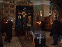 Вечірню з чином Пасії звершено в Свято-Миколаївському соборі.
