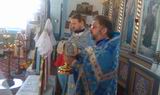 Владика Никодим привітав жителів с. Озерянка з відновленням храму.