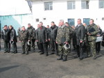 На території Житомирської виправної колонії № 4 освячено місце під будівництво храму. 