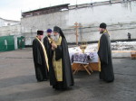 На території Житомирської виправної колонії № 4 освячено місце під будівництво храму. 