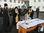 На території Житомирської виправної колонії № 4 освячено місце під будівництво храму. 