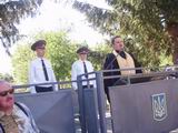 Священик благословив курсантів у день Військової присяги.