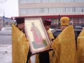 Віруючі Бердичева вклонилися іконі Святого Рівноапостольного  князя Володимира.  