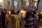 У неділю про Страшний Суд архієпископ Никодим очолив богослужіння у Спасо-Преображенському кафедральному соборі.