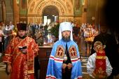 У шосту Неділю після Пасхи митрополит Никодим звершив Божественну літургію у кафедральному соборі м. Житомира