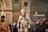 Недільна молитва у Спасо-Преображенському кафедральному соборі Житомира