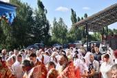 Архієрейський візит у Баранівку: Божественна літургія у храмі праведного Лазаря.