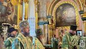 ПОЧАЇВ. Митрополит Никодим взяв участь у святковому богослужінні з нагоди пам'яті препордобного Іова Почаївського
