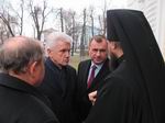 Віруючі єпархії вклонилися великій християнській святині - десниці святого великомученика Димитрія Солунського.