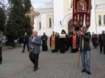 Віруючі єпархії вклонилися великій християнській святині - десниці святого великомученика Димитрія Солунського.