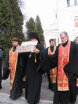 Віруючі єпархії вклонилися великій християнській святині - десниці святого великомученика Димитрія Солунського.