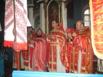 Духовенство і прихожани привітали священика з днем народження.