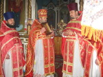 Духовенство і прихожани привітали священика з днем народження.