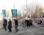 Коростишівці зустріли чудотворні ікони.