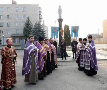 Коростишівці зустріли чудотворні ікони.