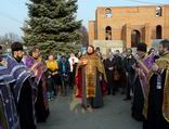 Коростишівці зустріли чудотворні ікони.